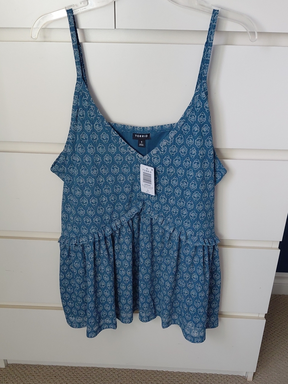 Torrid Ruffle Layered Tank - Picture 7 of 8